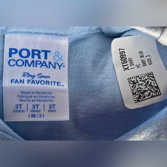 *NWT* Amazon / Dinosaur Chomping Two-Rex 2nd Birthday Shirt / Baby Blue / 3T - Picture 6 of 8